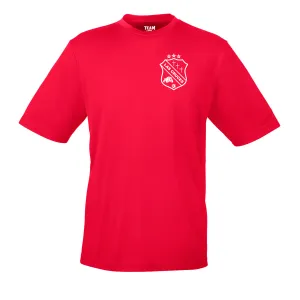 LCHS Boys Soccer Red Short Sleeve Dryfit T-Shirt