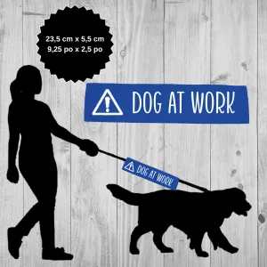 Leash sleeve - DOG AT WORK