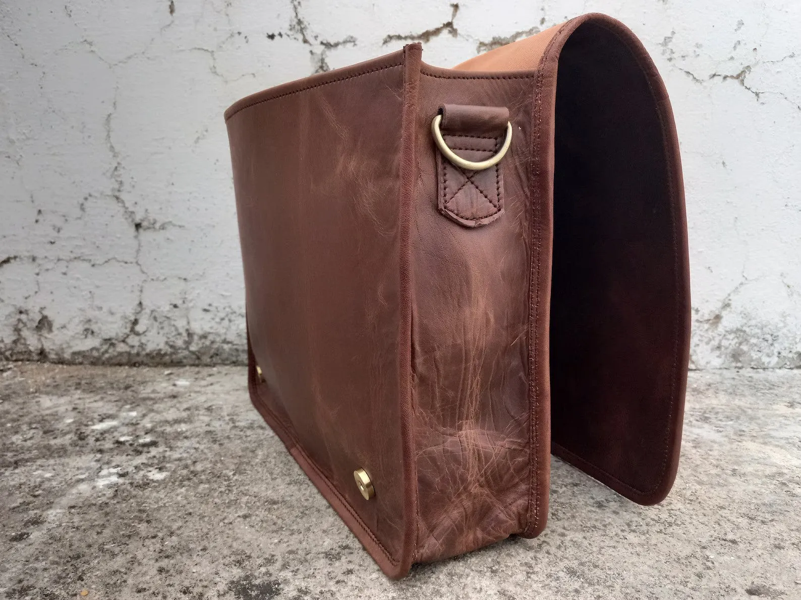 leather messenger bag men laptop bag