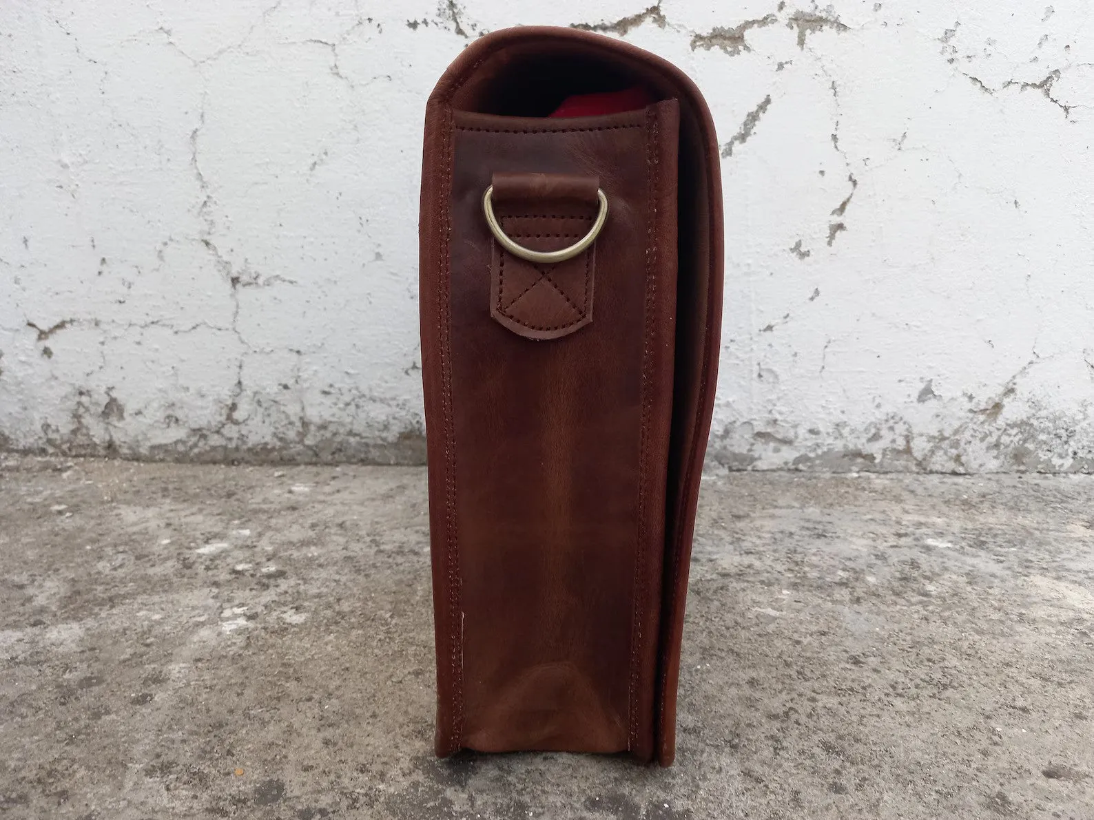 leather messenger bag men laptop bag