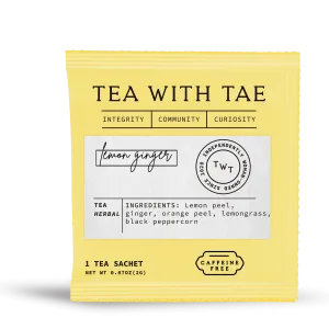Lemon Ginger 50 ct. Overwrap Bag