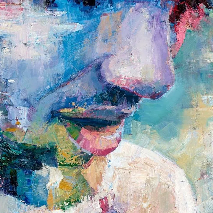 Letting Go painting