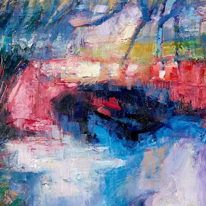 Letting Go painting