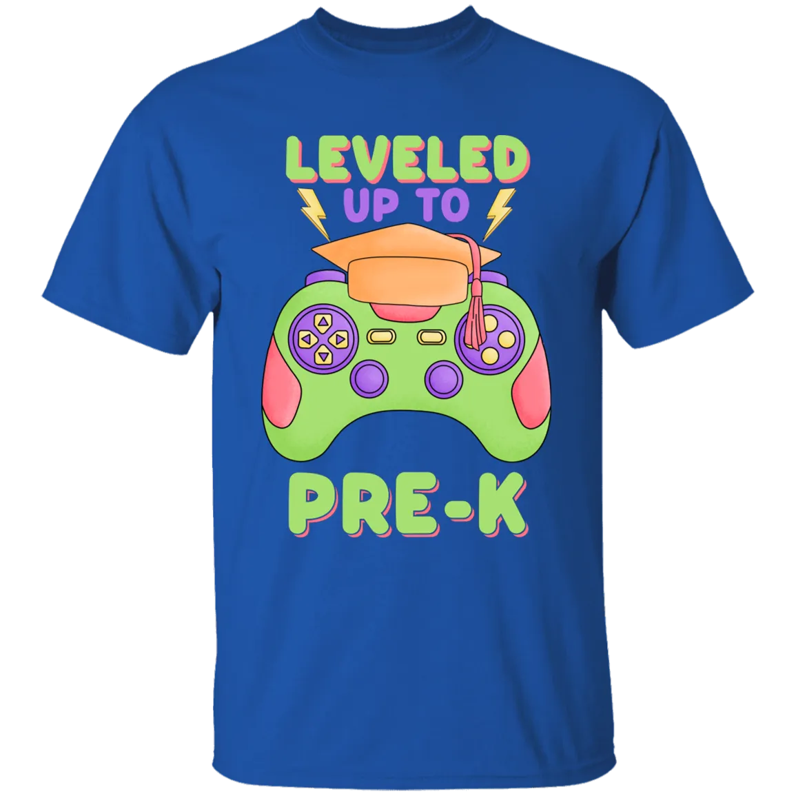 Level Up to Pre K Youth Cotton T-Shirt