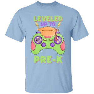 Level Up to Pre K Youth Cotton T-Shirt
