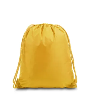 Liberty Bags Large Drawstring Backpack | Golden Yellow