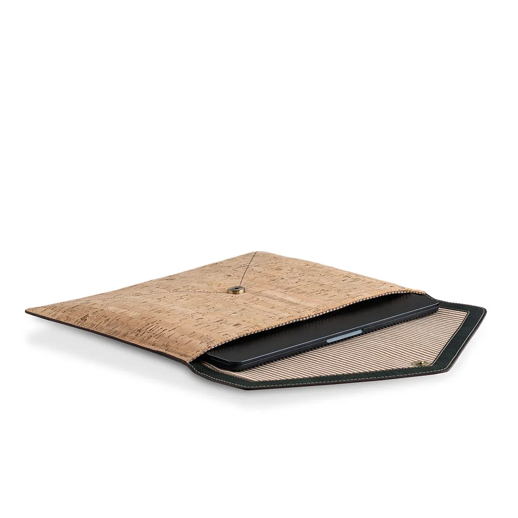 Lifafa cork laptop sleeve