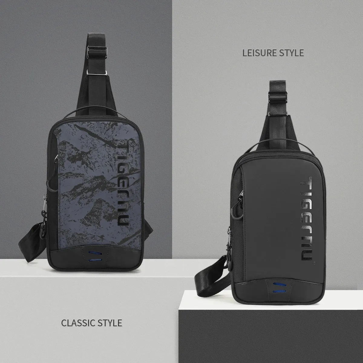 Lifetime Warranty Chestbag For Men 9.7inch Ipad Bags Casual Shoulder Bag Male Crossbody Bag Sling Bag For Boy Mini Bolsa Escolar