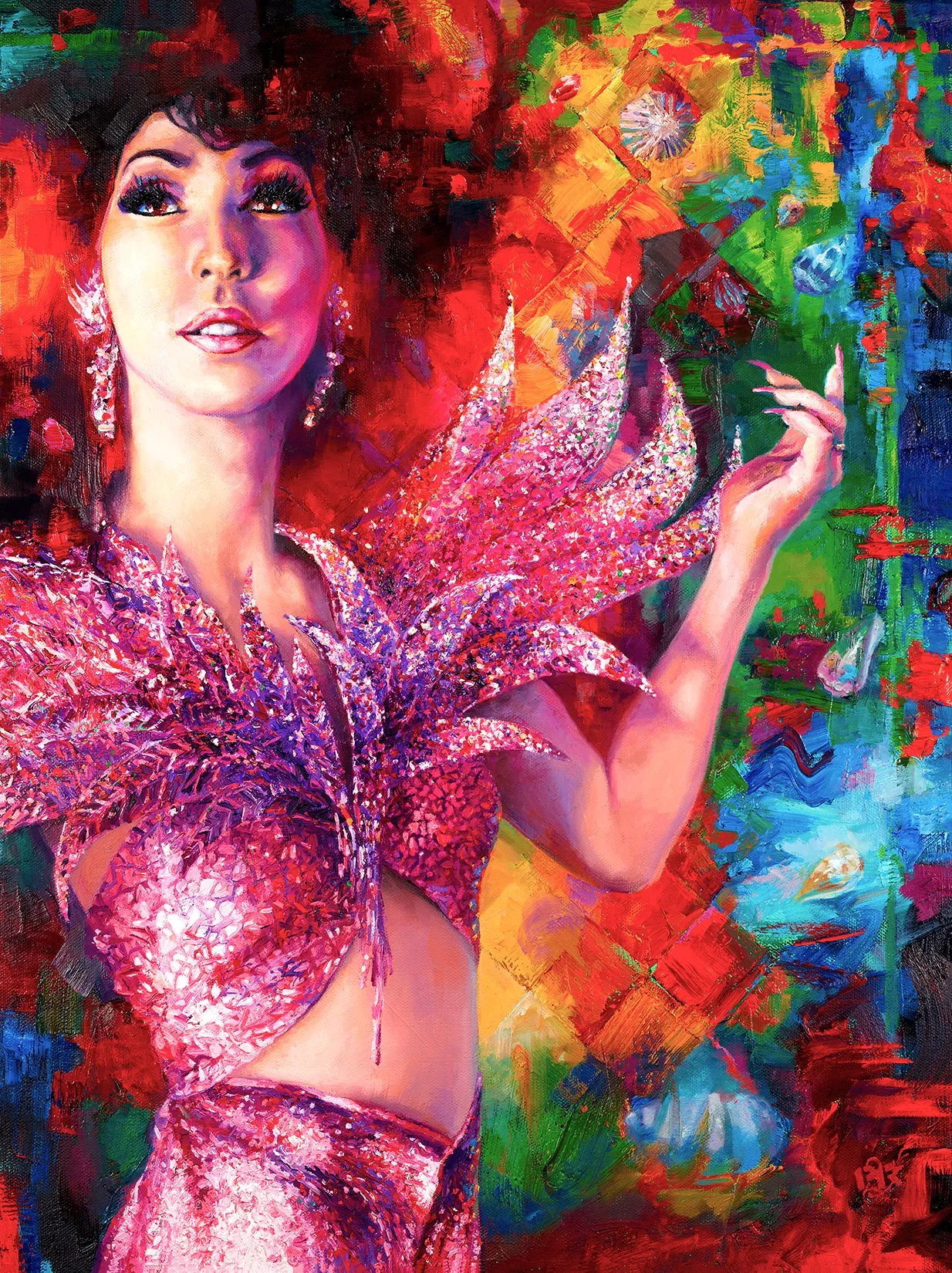 Light the Sky painting