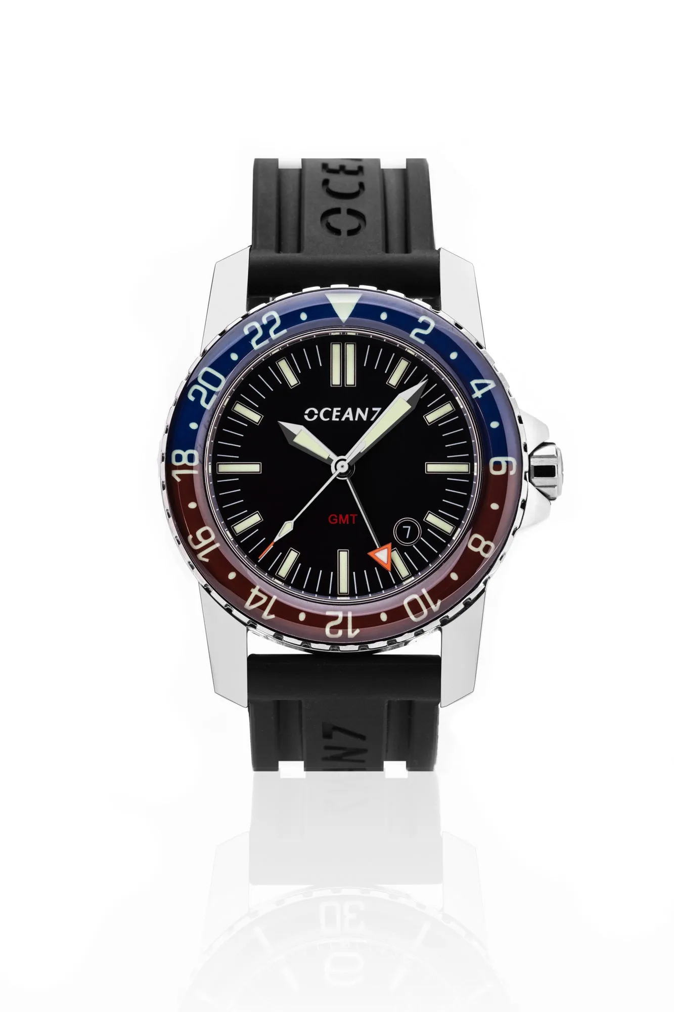 LM-5 GMT Dress Diver with Domed Sapphire Bezel