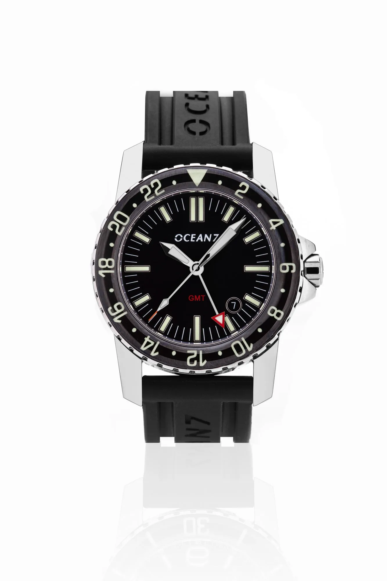 LM-5 GMT Dress Diver with Domed Sapphire Bezel