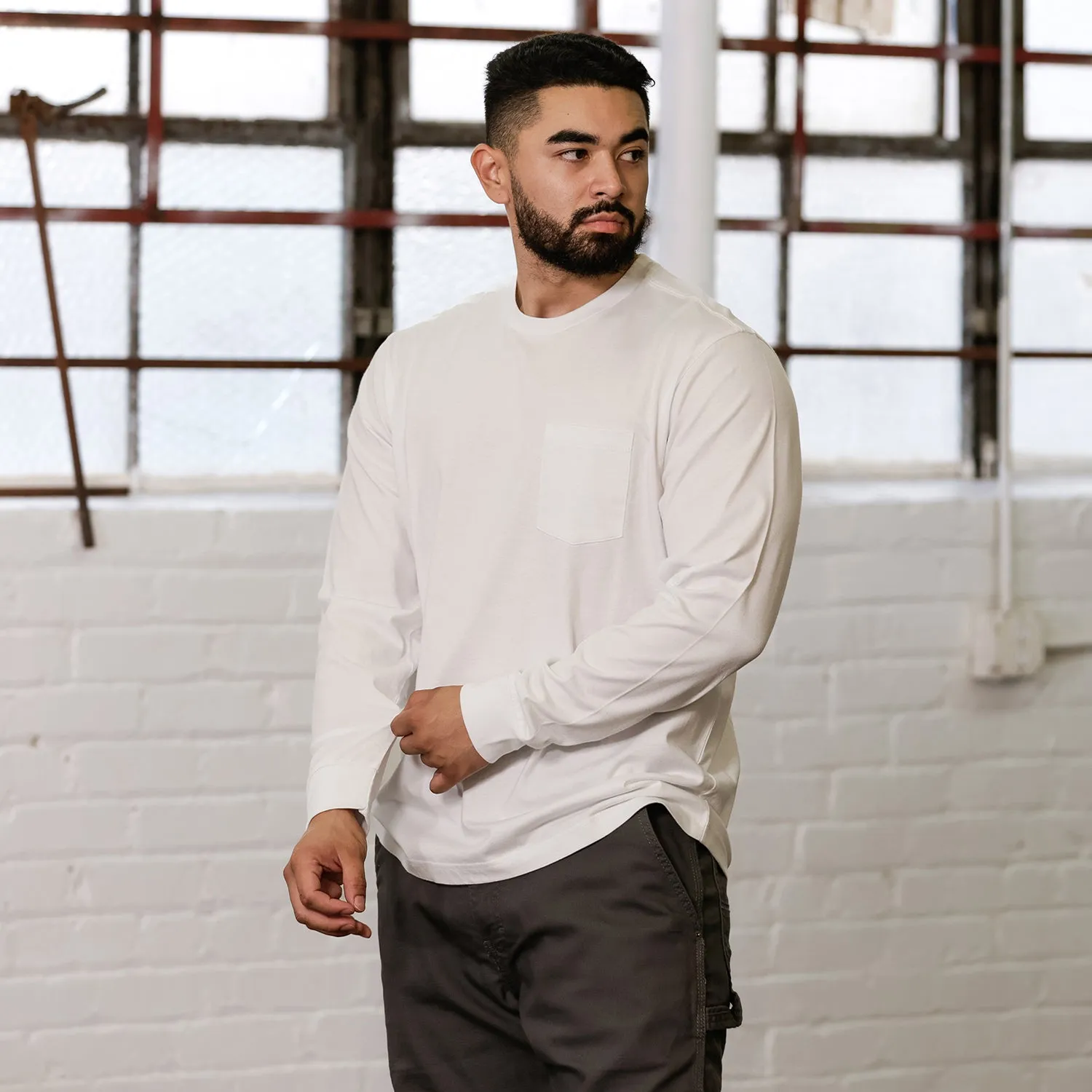 Long Sleeve Work Shirt - Mens