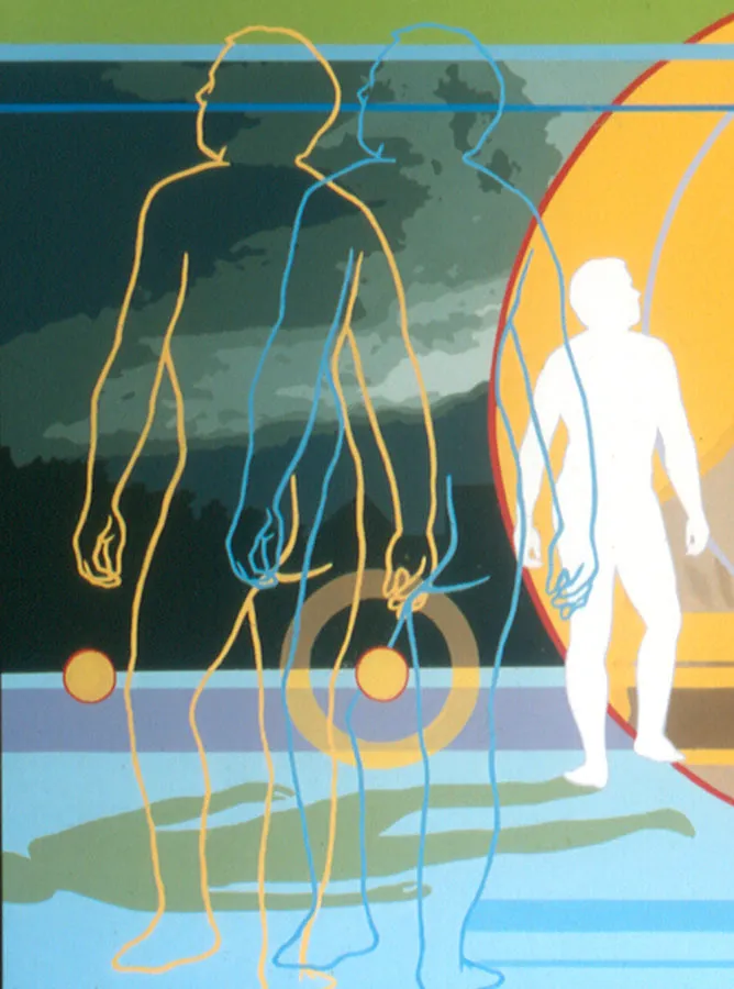 Looking For Something painting