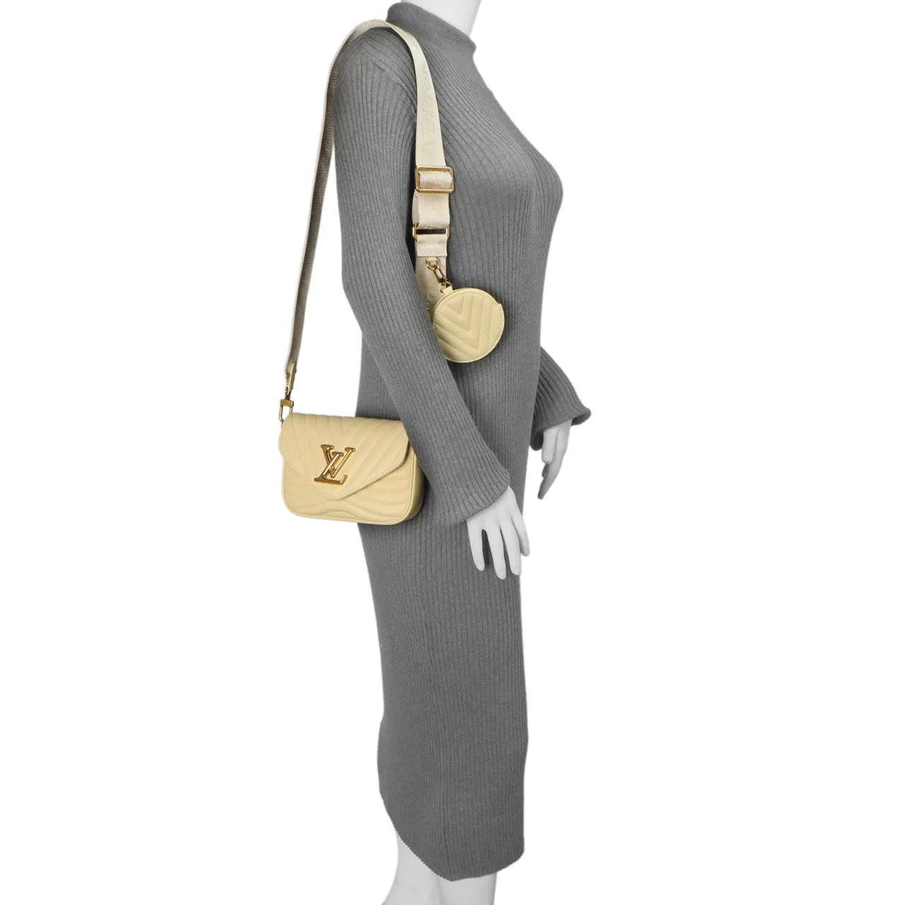 Louis Vuitton Banane Calfskin New Wave Multi Pochette