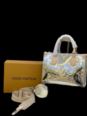 Louis Vuitton OnTheGo PM – Mirror Metallic Silver Edition