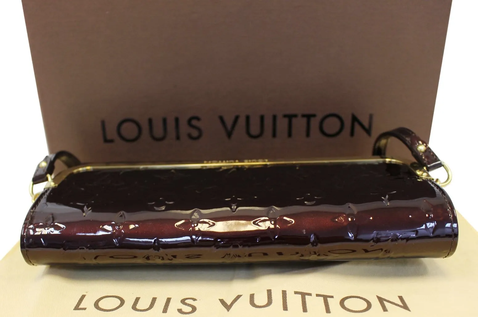 LOUIS VUITTON Vernis Rossmore MM Shoulder Bag Purple - Sale
