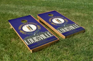Louisville State Flag Skyline