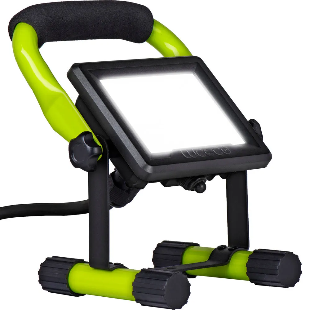 Luceco EFLDW10B50 Eco Worklight 800lm 10W 5000K - UK Plug