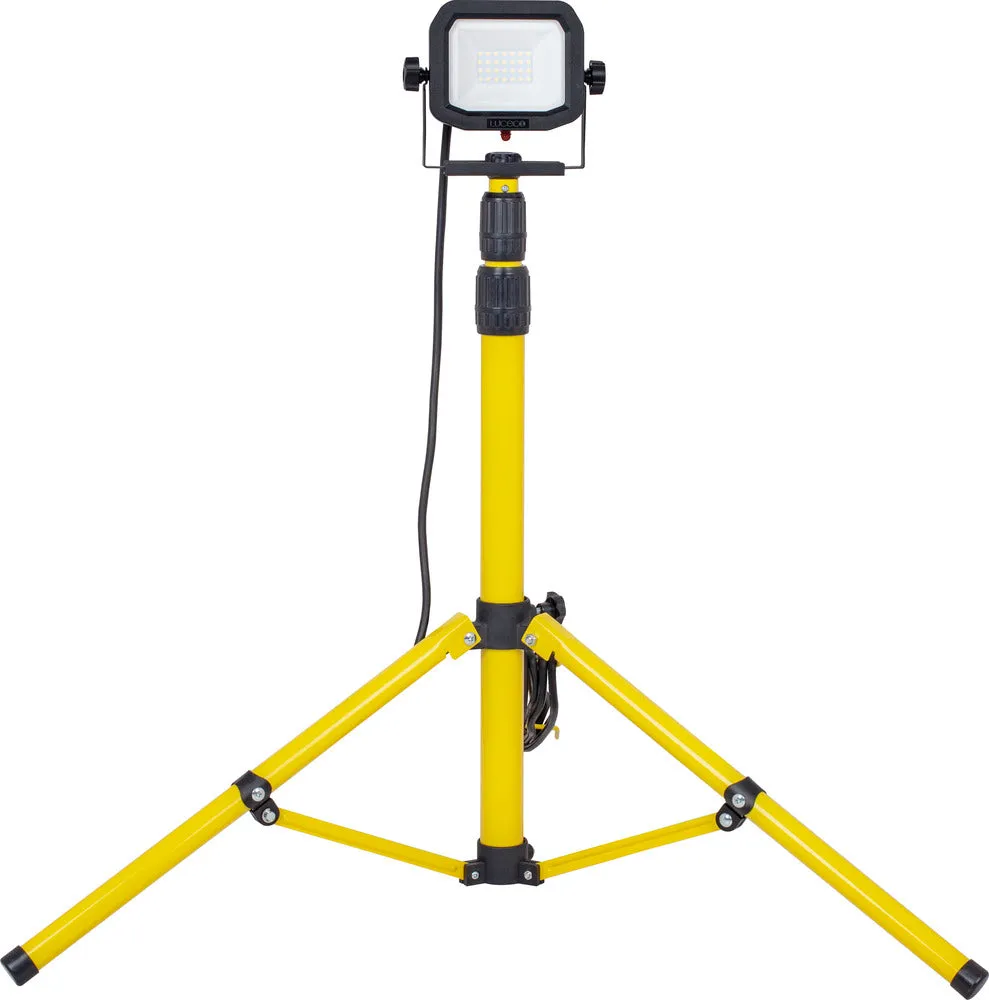 Luceco LSLSTW181V Site 110V Single Head Tripod Work Light 1800lm 22W