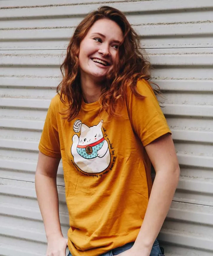 Lucky Cat Short Sleeve Shirt