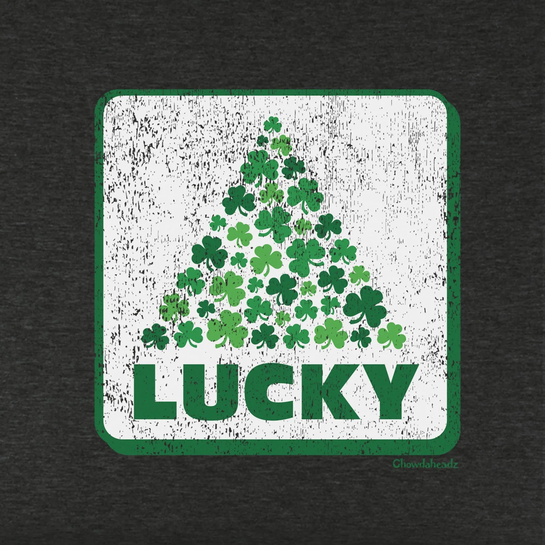 Lucky Shamrock Sign Youth Hoodie