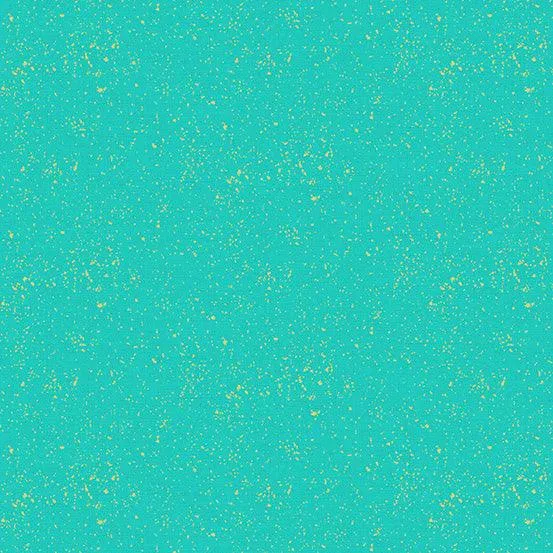 Makower Fabric | Metallic Linen Texture | Teal