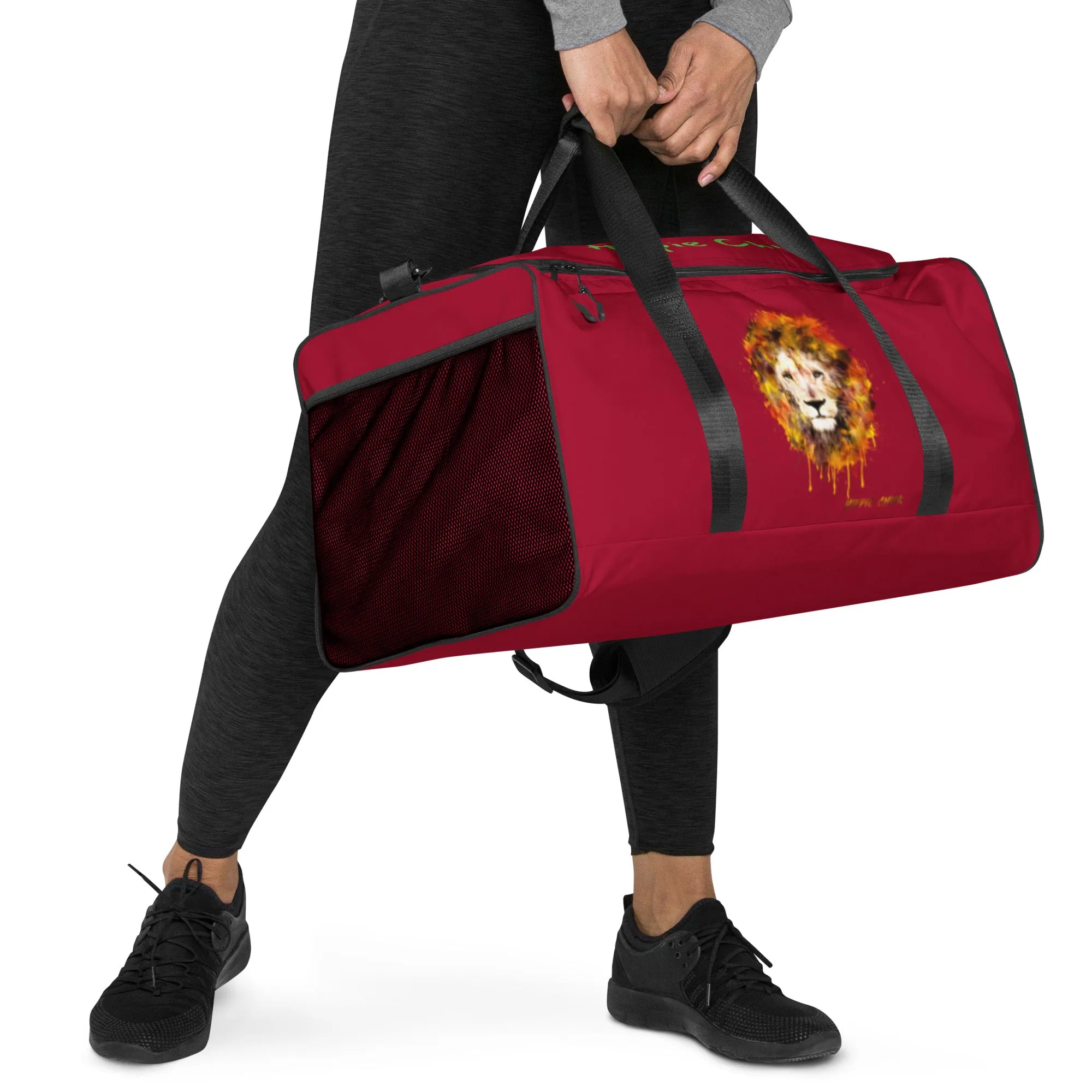Maroon Duffle Bag - OG Hippie Chick