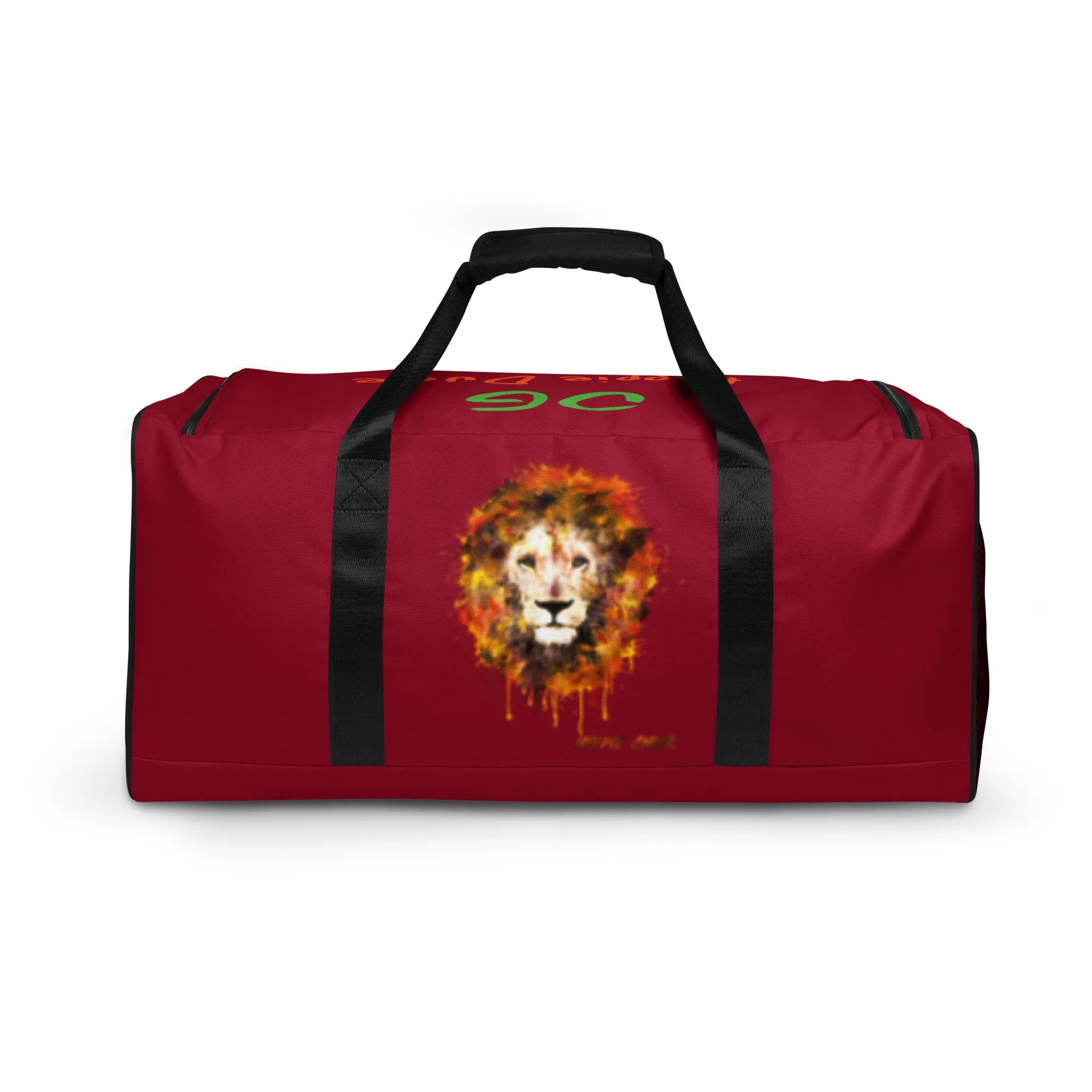 Maroon Duffle Bag - OG Hippie Dude