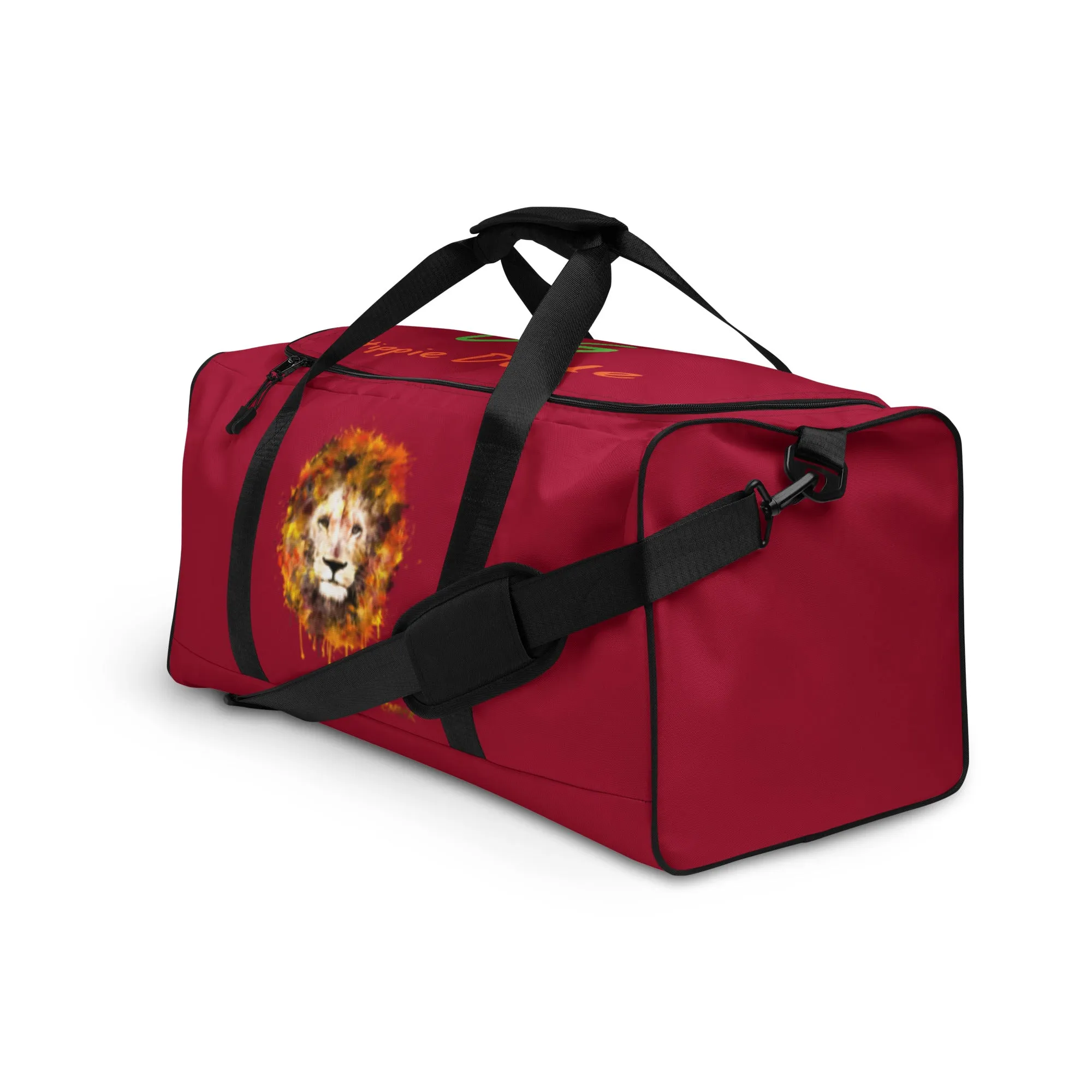 Maroon Duffle Bag - OG Hippie Dude