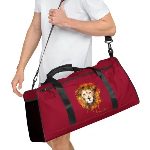 Maroon Duffle Bag - OG Hippie Dude