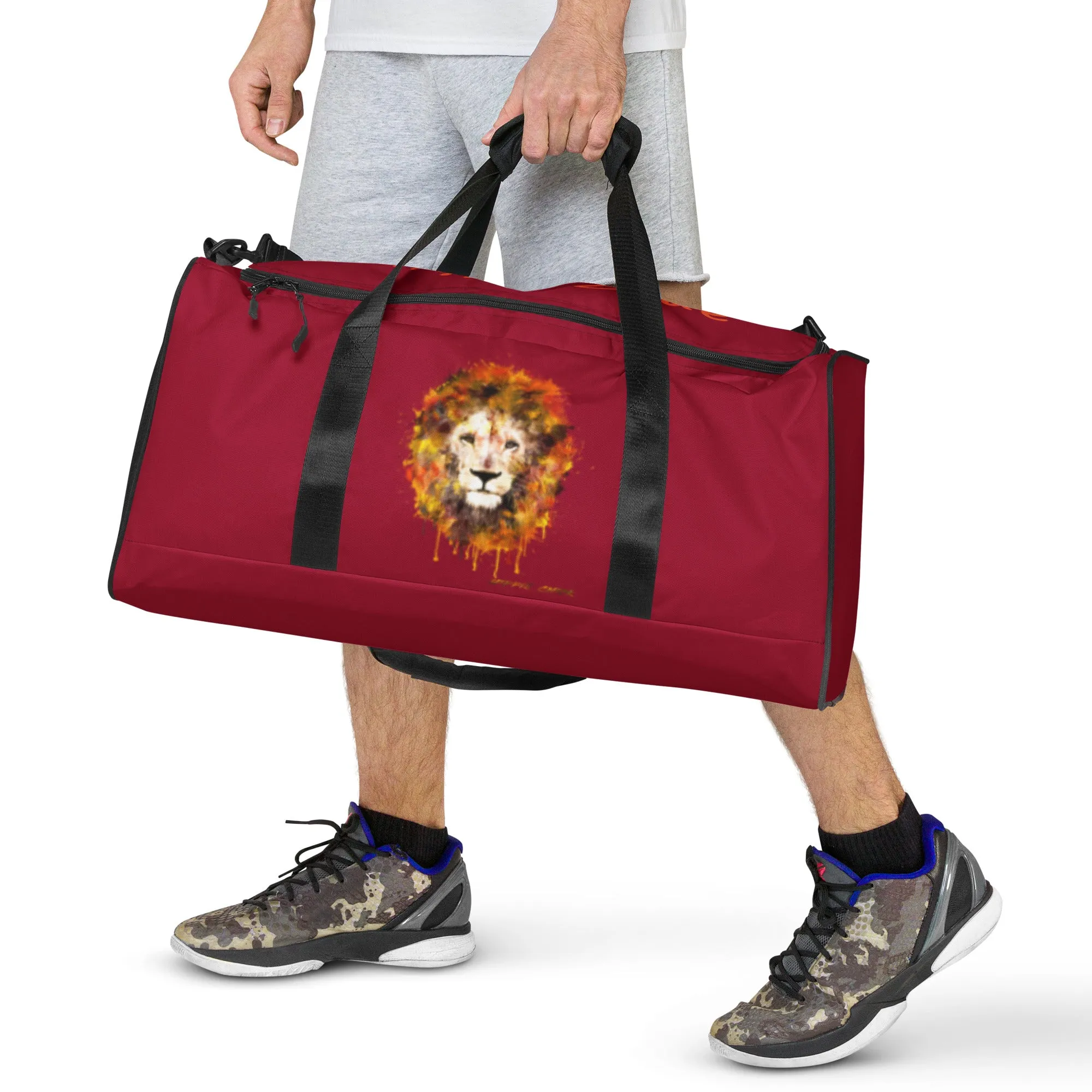 Maroon Duffle Bag - OG Hippie Dude