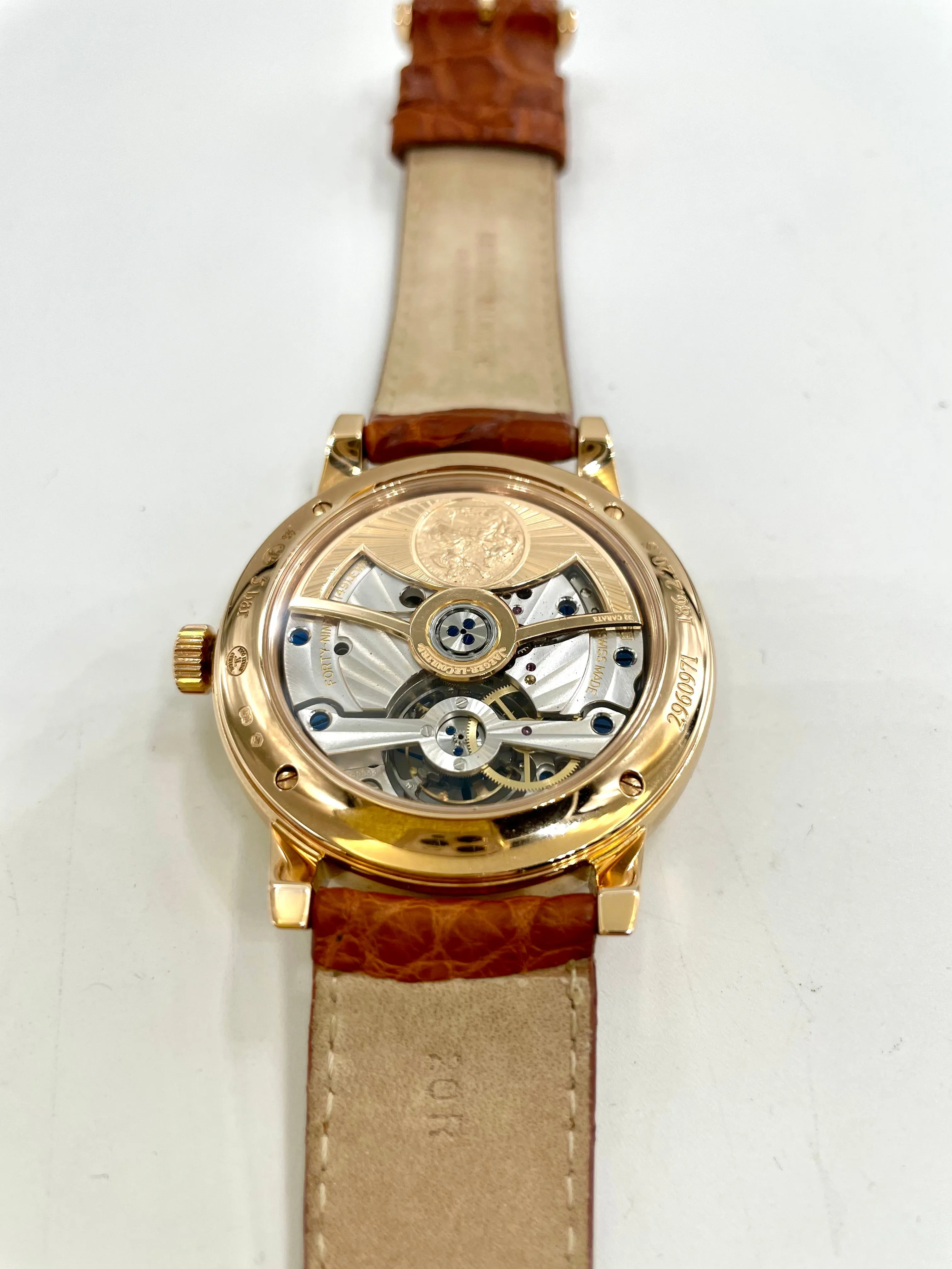 Master Grande Tradition Tourbillon Cylindrique à Quantième Perpétuel Pink gold.