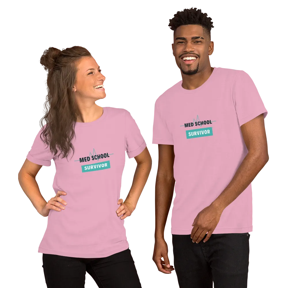 MED SCHOOL SURVIVOR Short-Sleeve Unisex T-Shirt