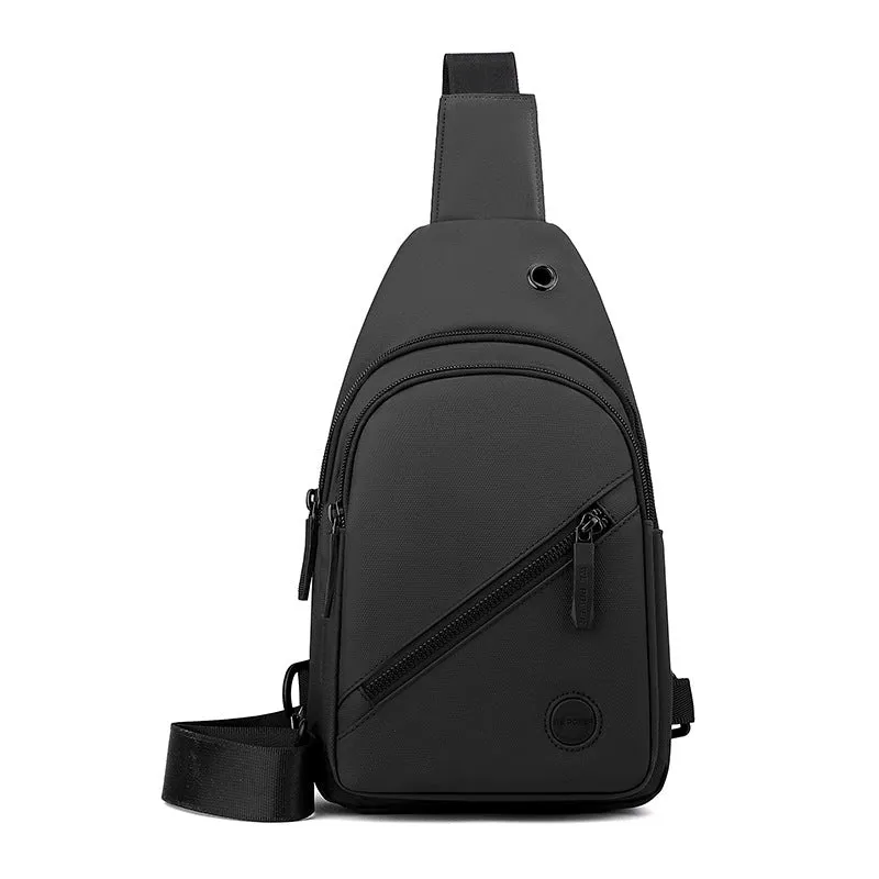 Men's Daily Versatile Simple Fashion Trend Commuter Men's Chest Bags