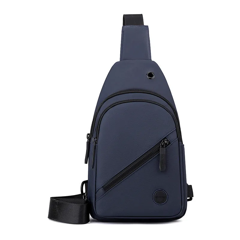 Men's Daily Versatile Simple Fashion Trend Commuter Men's Chest Bags