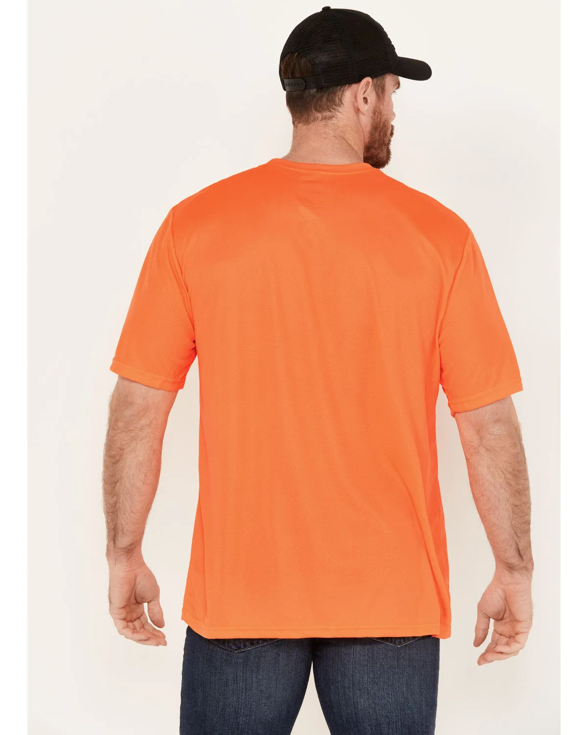 Men's High-Visibility Short Sleeve Work Shirt