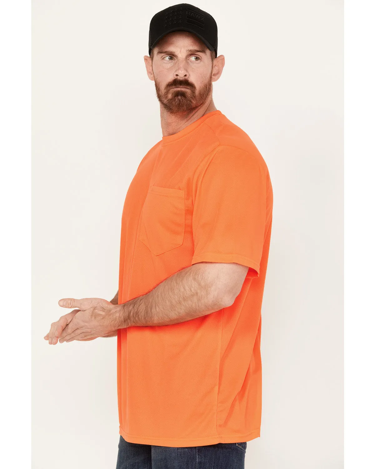 Men's High-Visibility Short Sleeve Work Shirt