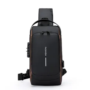 Men's Large Capacity Commuter Waterproof Tide Backpacks