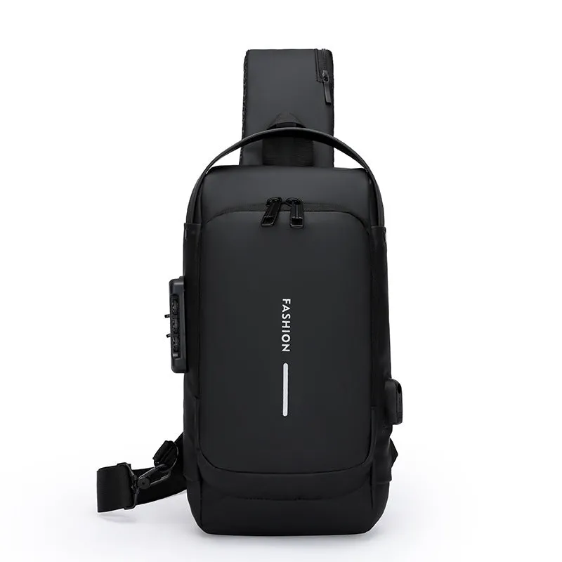 Men's Large Capacity Commuter Waterproof Tide Backpacks