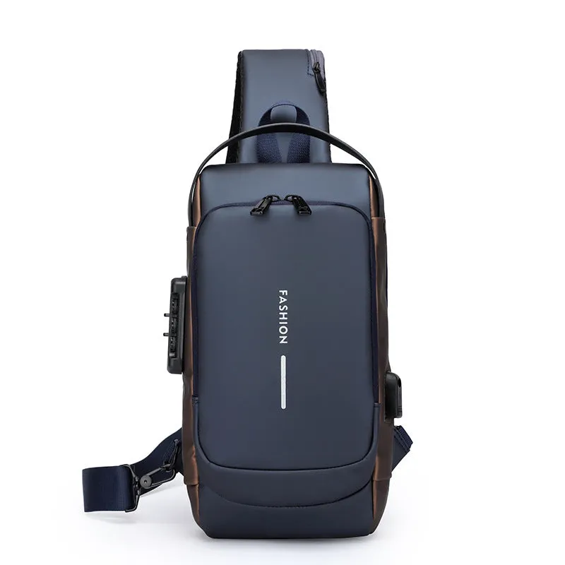 Men's Large Capacity Commuter Waterproof Tide Backpacks