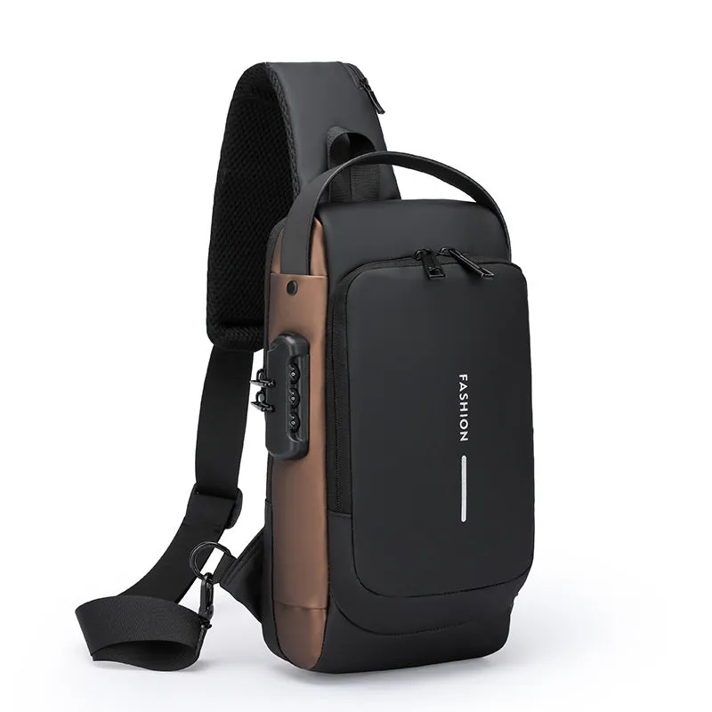 Men's Large Capacity Commuter Waterproof Tide Backpacks