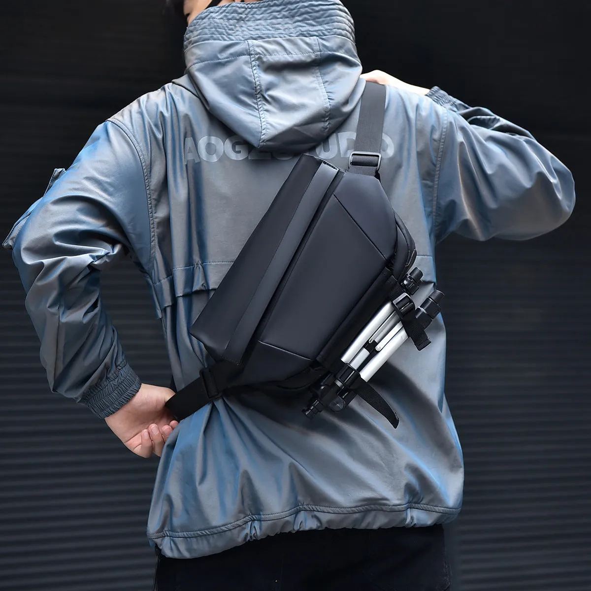 Men's Trendy Riding Fashion Commute Leisure Men's Chest Bags