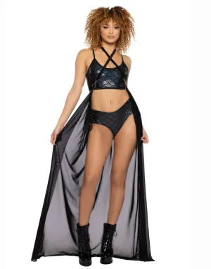 Mesh Harness Skirt