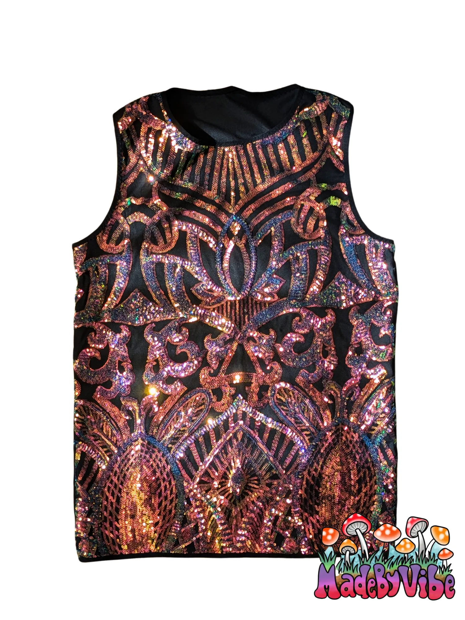 Midnight Aurora Men's Tank Top - Made to Order