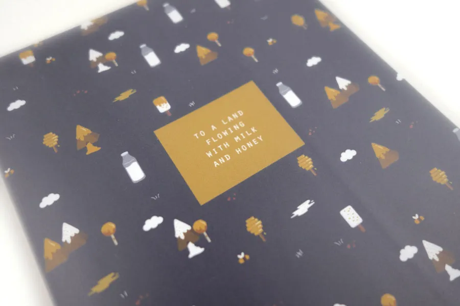 Milk And Honey {A5 Notebook}
