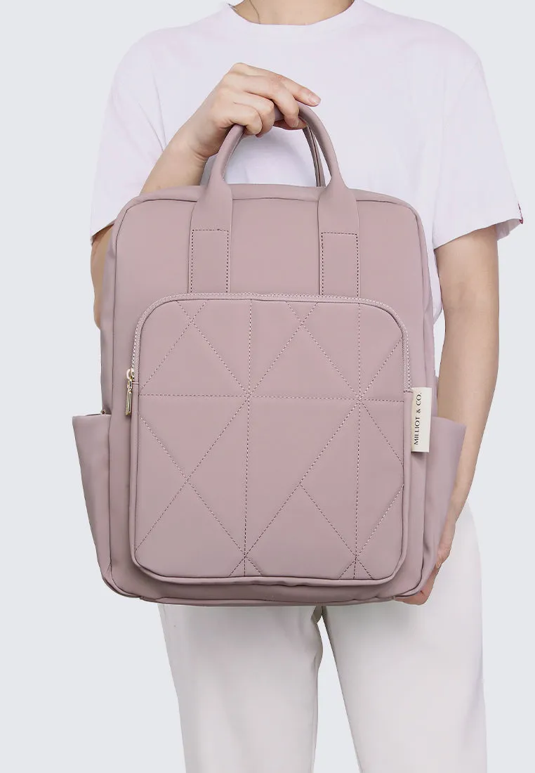 Millie Essentials Backpack (Pale Red Violet)