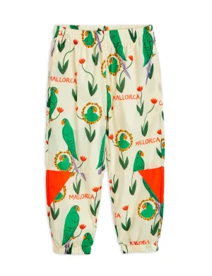 Mini Rodini | Parrots aop nylon tracksuit pants
