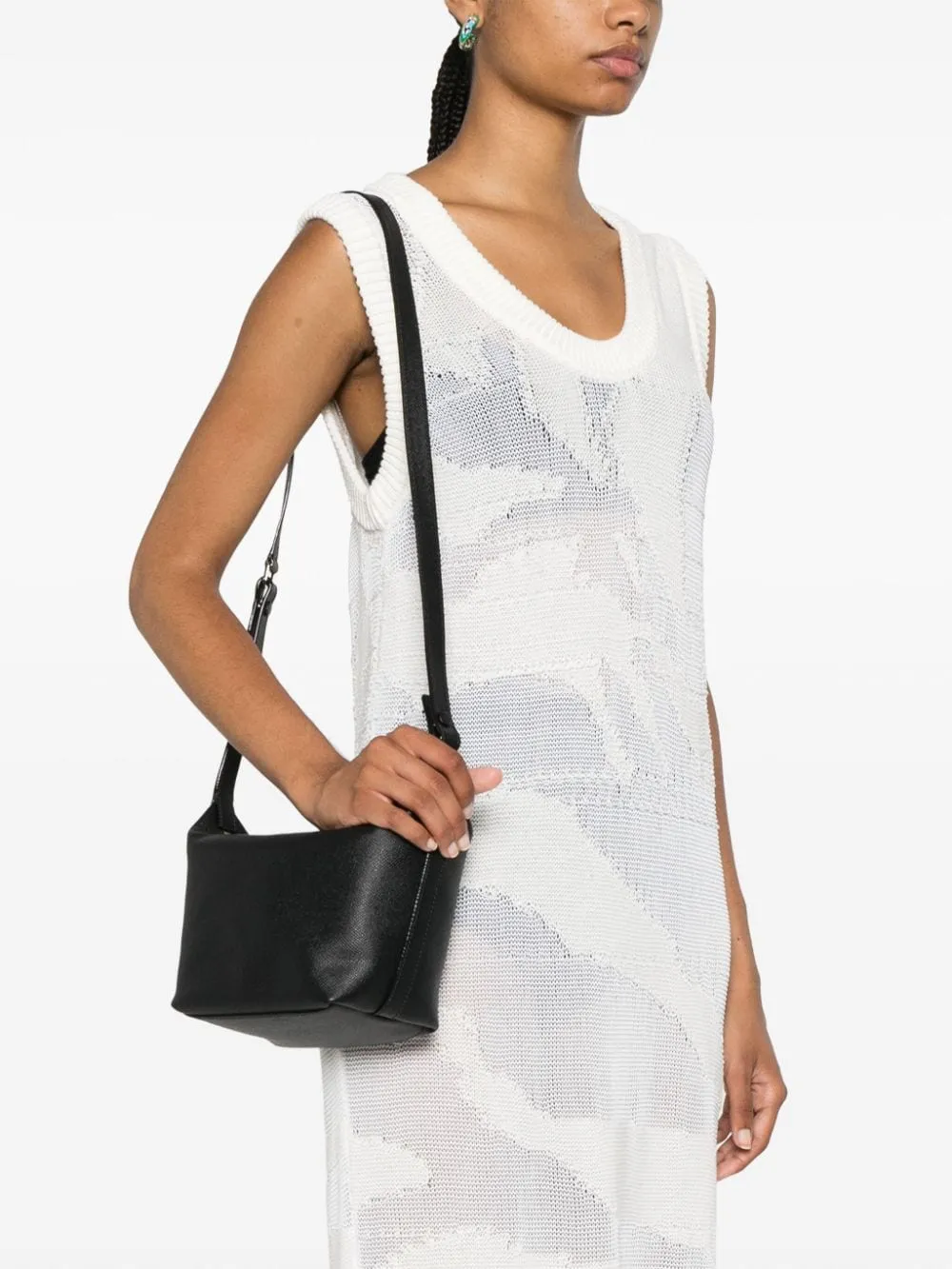Mochi leather shoulder bag