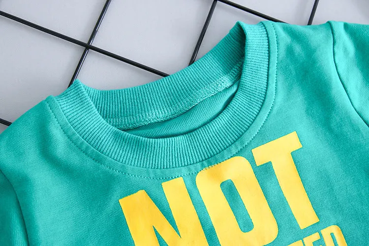 MOF Kids boys long sleeve T-shirt & pants set