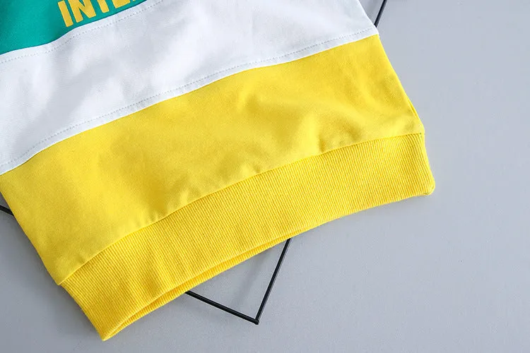 MOF Kids boys long sleeve T-shirt & pants set